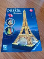 3D Puzzel Eiffeltoren Night Edition 216st - Ravensburger, Ophalen, Minder dan 500 stukjes, Zo goed als nieuw, Legpuzzel
