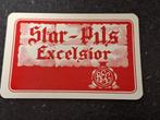 Vintage joker bier Star Pils Excelsior brouwerij Gent, Verzamelen, Ophalen of Verzenden, Zo goed als nieuw, Joker(s)