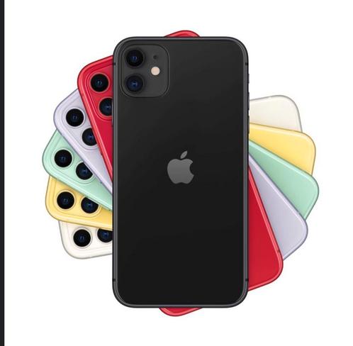 Iphone 11 64gb zwart, Telecommunicatie, Mobiele telefoons | Hoesjes en Screenprotectors | Apple iPhone, Zo goed als nieuw, iPhone 11