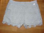 Hotpants met kant in prima staat, Comme neuf, Courts, Taille 38/40 (M), Enlèvement ou Envoi