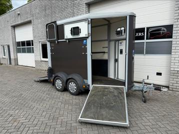 NIEUWSTAAT Ifor Williams HB403 1.5 paards paardentrailer, Ophalen, Zo goed als nieuw, Aluminium, 1½-paards trailer