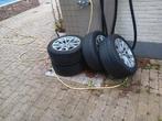 Bmw 3 serie alu velgen met runflat zomerbanden, Auto-onderdelen, Ophalen, Gebruikt, Velg(en), Zomerbanden