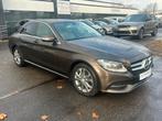 Mercedes C200d, 2015, 203.080km, EURO 6b, Automaat, Keuring, Auto's, Achterwielaandrijving, 4 cilinders, Bruin, Bedrijf