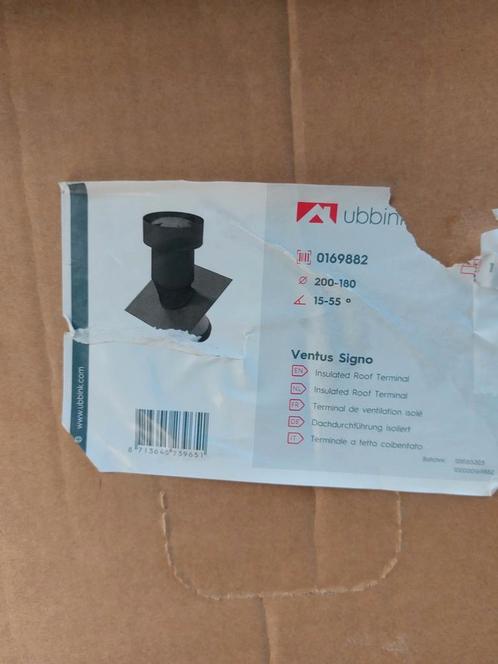 ubbinck ventus 0169882, Doe-het-zelf en Bouw, Ventilatie en Afzuiging, Nieuw, Ophalen