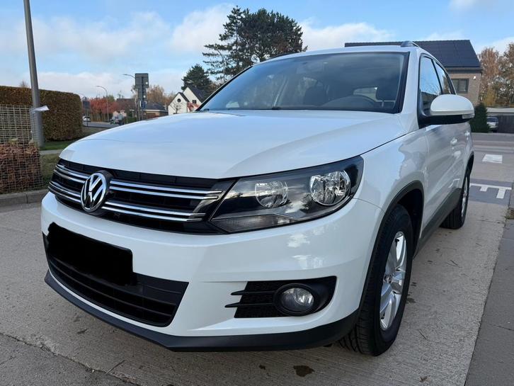 Volkswagen tiguan 1.4 tsi, Auto's, Volkswagen, Bedrijf, Tiguan, Benzine, 5 deurs, Handgeschakeld, Wit, Zwart, Stof, Ophalen