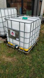 IBC regenwater ton 1000 liter, Tuin en Terras, Regentonnen, Ophalen, Zo goed als nieuw