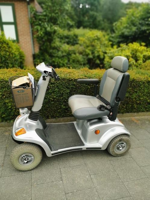 Strijder maxi scootmobiel 4wiel meer info 0488826971 scooter, Diversen, Rolstoelen, Zo goed als nieuw, Inklapbaar, Ophalen of Verzenden