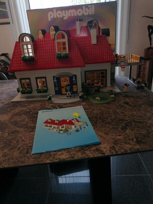groot huis 3965 compleet met doos volledig ingericht, Kinderen en Baby's, Speelgoed | Playmobil, Zo goed als nieuw, Complete set