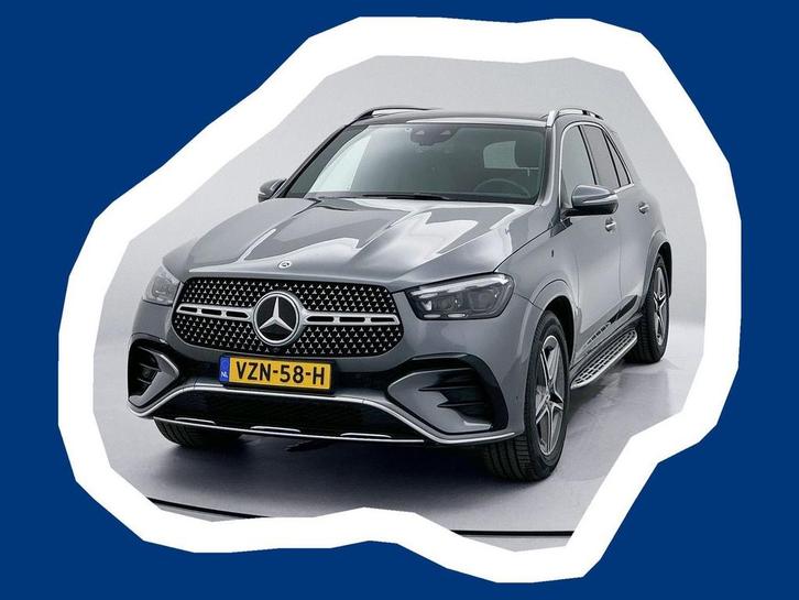 Mercedes-Benz GLE 450 D AMG 4MATIC Grijs kenteken Burmester, Auto's, Bestelwagens en Lichte vracht, Bedrijf, Centrale vergrendeling