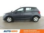Dacia Sandero 0.9 TCe Laureate (bj 2016), Auto's, Dacia, Voorwielaandrijving, Stof, Gebruikt, Zwart