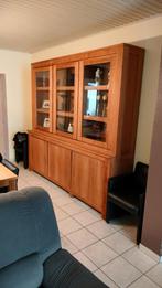 Buffetkast teak 2,50 op 2,30 op 0,50, Huis en Inrichting, Ophalen, Met deur(en), 200 cm of meer, Glas