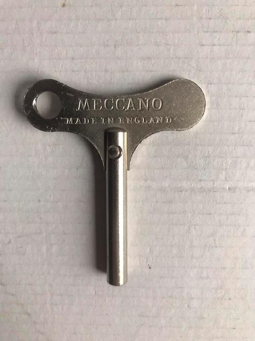 Meccano sleutel Made in Engeland blikken speelgoed, Verzamelen, Speelgoed, Verzenden