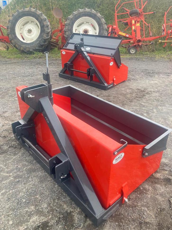 Grondbak 150 zwaar model landbouwtraktor, Tuin en Terras, Aarde en Mest, Potgrond, Ophalen