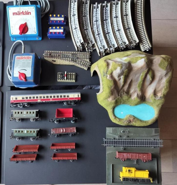 Marklin modeltrein diverse onderdelen (prijs voor alles), Hobby en Vrije tijd, Modeltreinen | H0, Gebruikt, Märklin, Ophalen of Verzenden