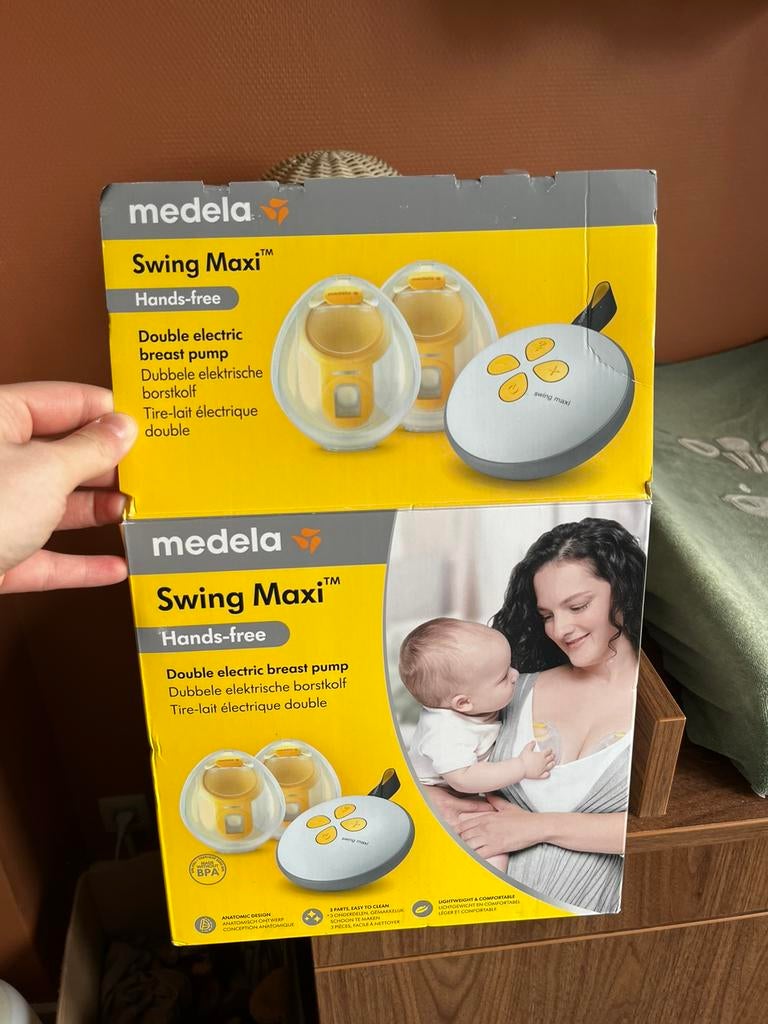 Medela tire lait double pompage, Enfants & Bébés, Aliments pour bébé & Accessoires, Comme neuf, Tire-lait, Envoi
