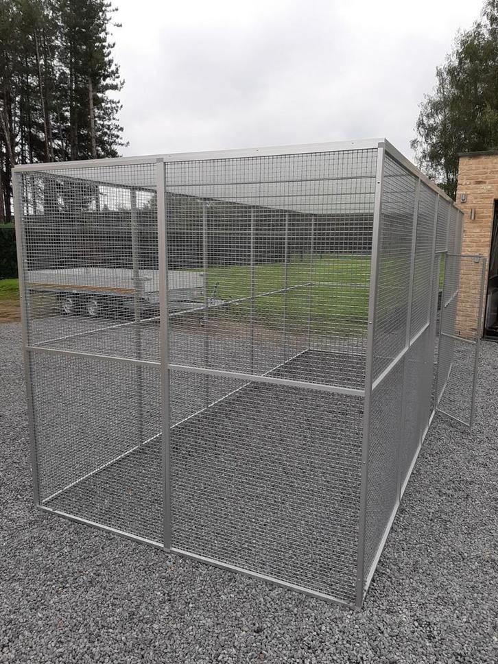 KIPPENREN - DUIVENREN - VOLIÈRE  : 5 X 2 X 2 .  ( NIEUW ), Dieren en Toebehoren, Pluimvee