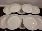 10 soepborden Porselein diameter 20, Huis en Inrichting, Ophalen of Verzenden, Zo goed als nieuw, Bord(en), Effen