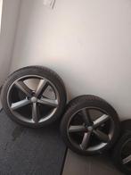 Audi velgen met banden 245 40 R18, Auto-onderdelen, Ophalen, Gebruikt, Band(en)