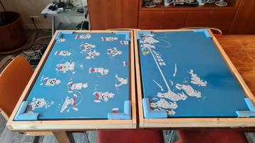 2 x plaque emaillee SPIROU (émaillerie Belge), Enlèvement ou Envoi, Gaston ou Spirou, Comme neuf, Image, Affiche ou Autocollant