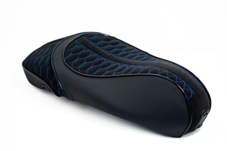 Vespa sprint duo mono rs zadel blauw ( 50cc ) (nieuw!), Fietsen en Brommers, Brommeronderdelen | Scooters, Nieuw, Vespa, Zadel