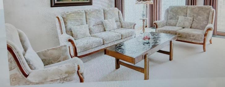 salon, Huis en Inrichting, Zetels | Complete zithoeken, Gebruikt, Ophalen