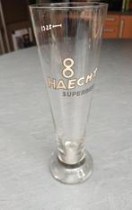 Oud glas .. haecht ..emailleletters .25cl, Verzamelen, Merken en Reclamevoorwerpen, Ophalen of Verzenden, Zo goed als nieuw