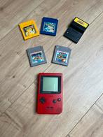 Rode game boy pocket, Games en Spelcomputers, Spelcomputers | Nintendo Game Boy, Game Boy Pocket, Gebruikt, Ophalen