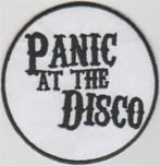 Panic at the Disco stoffen opstrijk patch embleem #1, Verzenden, Nieuw, Kleding