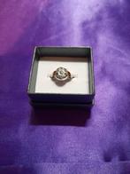 Ring sterling zilver met 9 kt goud, Enlèvement ou Envoi, Neuf, Or, Or
