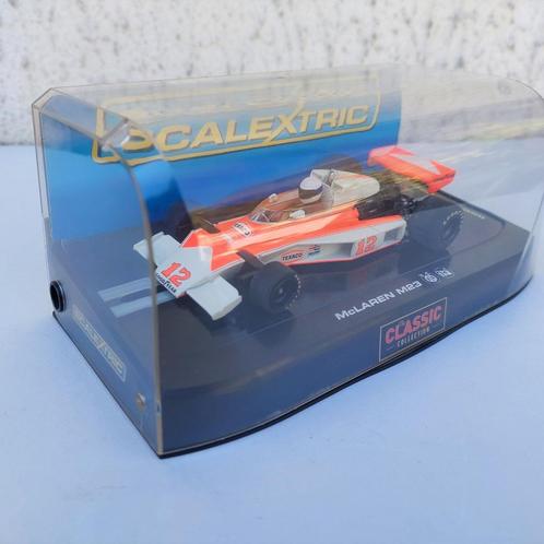 SCALEXTRIC SLOT CAR MCLAREN M23 C2927 J MASS 1976 +  BLISTER, Kinderen en Baby's, Speelgoed | Racebanen, Zo goed als nieuw, Racebaan