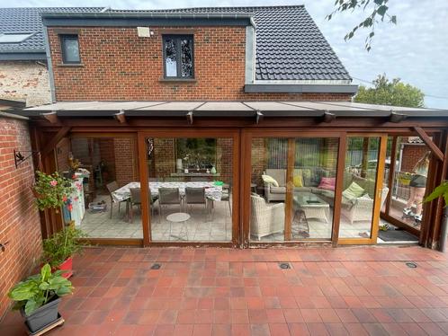 À donner véranda bois et à démonter., Tuin en Terras, Overkappingen, Zo goed als nieuw, Veranda, Ophalen