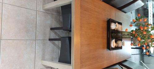 Eiken eettafel, Huis en Inrichting, Tafels | Eettafels, Zo goed als nieuw, 100 tot 150 cm, 200 cm of meer, Vijf personen of meer