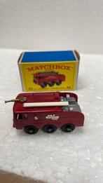 Matchbox 63 Fire Crash Tender, Ophalen of Verzenden, Zo goed als nieuw, Auto, Matchbox
