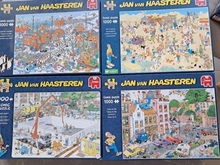 puzzels Jan van Haastern, Hobby en Vrije tijd, Denksport en Puzzels, Zo goed als nieuw, Legpuzzel, 500 t/m 1500 stukjes, Ophalen