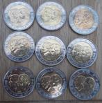 2euro munt België 2005: Speciale unc: België - Luxembourg, Postzegels en Munten, Ophalen, België, 2 euro, Setje