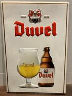 Duvel origineel reclame paneel 29 cm x 43 cm, Ophalen of Verzenden, Gebruikt, Reclamebord, Plaat of Schild, Duvel