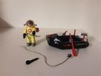 Zodiaque et plongeur Playmobil - complet, Enlèvement ou Envoi, Comme neuf, Ensemble complet