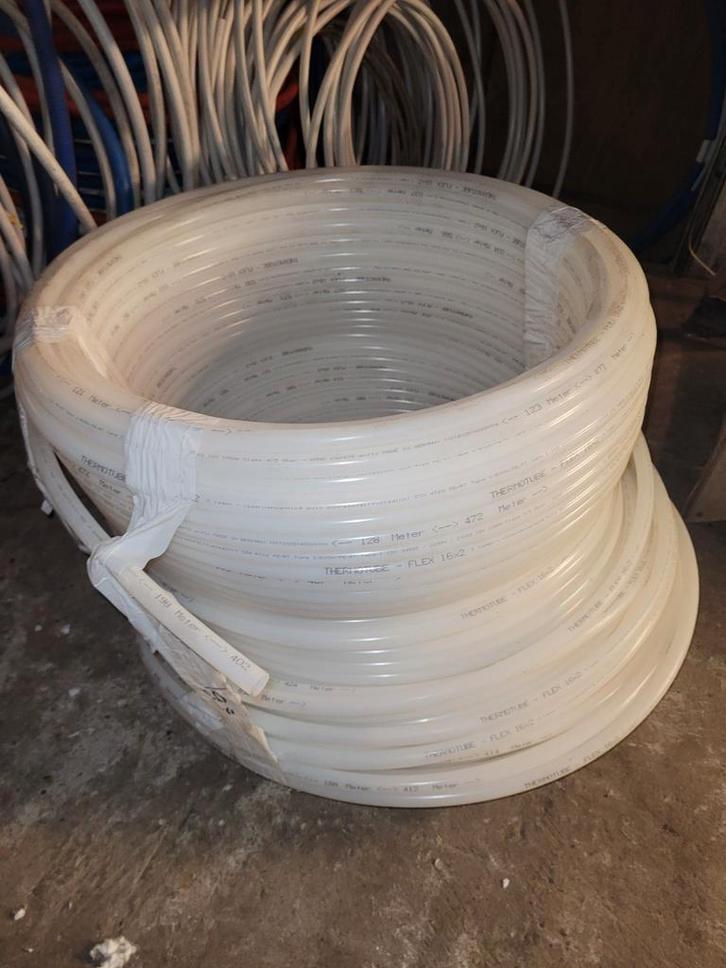 Vloerverwarmingsbuis Thermotube 16x2 197 meter spotprijs, Doe-het-zelf en Bouw, Buizen en Afvoer, Nieuw, Ophalen