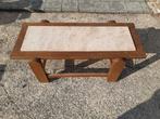 Table de salon, 45 tot 60 cm, 75 cm of meer, Rechthoekig, Hout