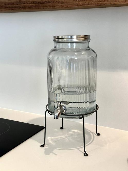 VARDAGEN Vat met tapkraan, 5.0 l, Huis en Inrichting, Keuken | Potten en Pannen, Zo goed als nieuw, Overige typen, Glas, Ophalen of Verzenden