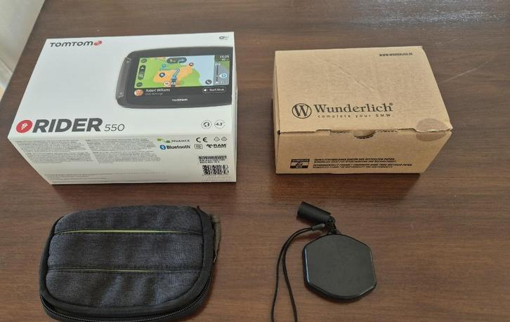 TomTom Rider 550, Motoren, Accessoires | Navigatiesystemen, Zo goed als nieuw, Ophalen