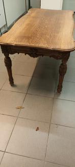 Antieke eiken salontafel, Antiek en Kunst, Ophalen