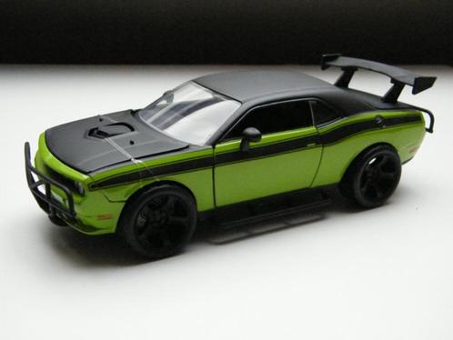 Modèle de voiture Dodge Challenger SRT 8 Fast and Furious Ja, Hobby & Loisirs créatifs, Voitures miniatures | 1:24, Neuf, Voiture