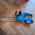 Accu Kettingzaag 12", Doe-het-zelf en Bouw, Gereedschap | Zaagmachines, Minder dan 30 mm, Kettingzaag, Nieuw, 600 tot 1200 watt
