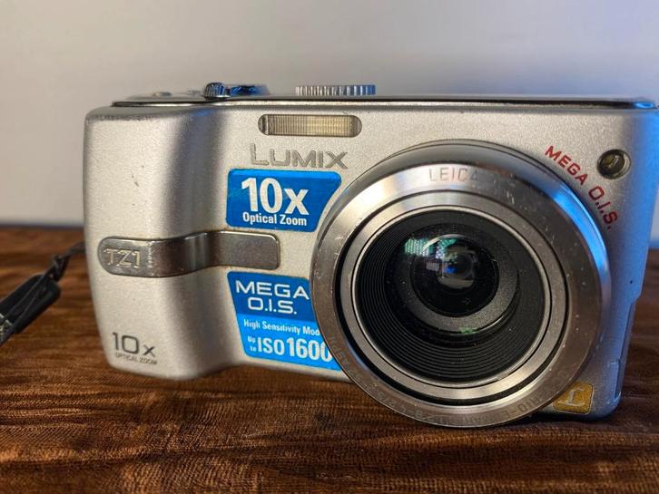 Panasonic Lumix DMC-TZ1 Digitale Camera 10x Zoom  Vintage, Audio, Tv en Foto, Fotocamera's Digitaal, Zo goed als nieuw, Compact