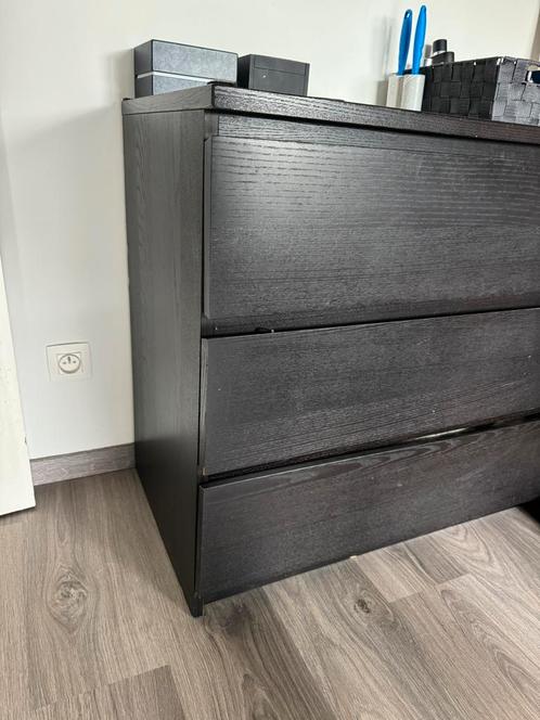 Ikea malm ladekast 2x, Huis en Inrichting, Kasten | Ladekasten, Gebruikt, 3 of 4 laden, Ophalen