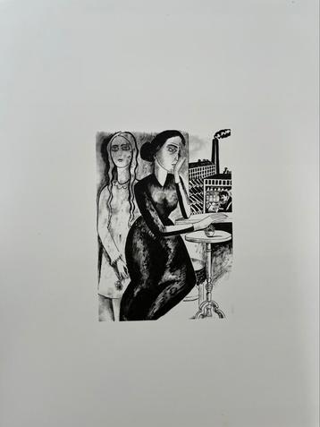 Frans Masereel, “Droomster”, 1921, Antiek en Kunst, Ophalen of Verzenden