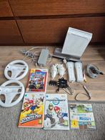 Wii, Ophalen of Verzenden, Zo goed als nieuw, Met 2 controllers, Met games