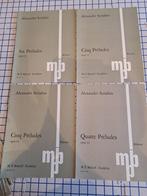 Pianopartituren - A. Scriabin, Boeken, Muziek, Ophalen, Gelezen, Instrument