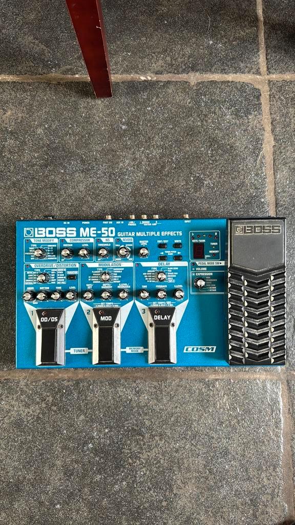 Boss ME-50, Muziek en Instrumenten, Effecten, Zo goed als nieuw, Ophalen
